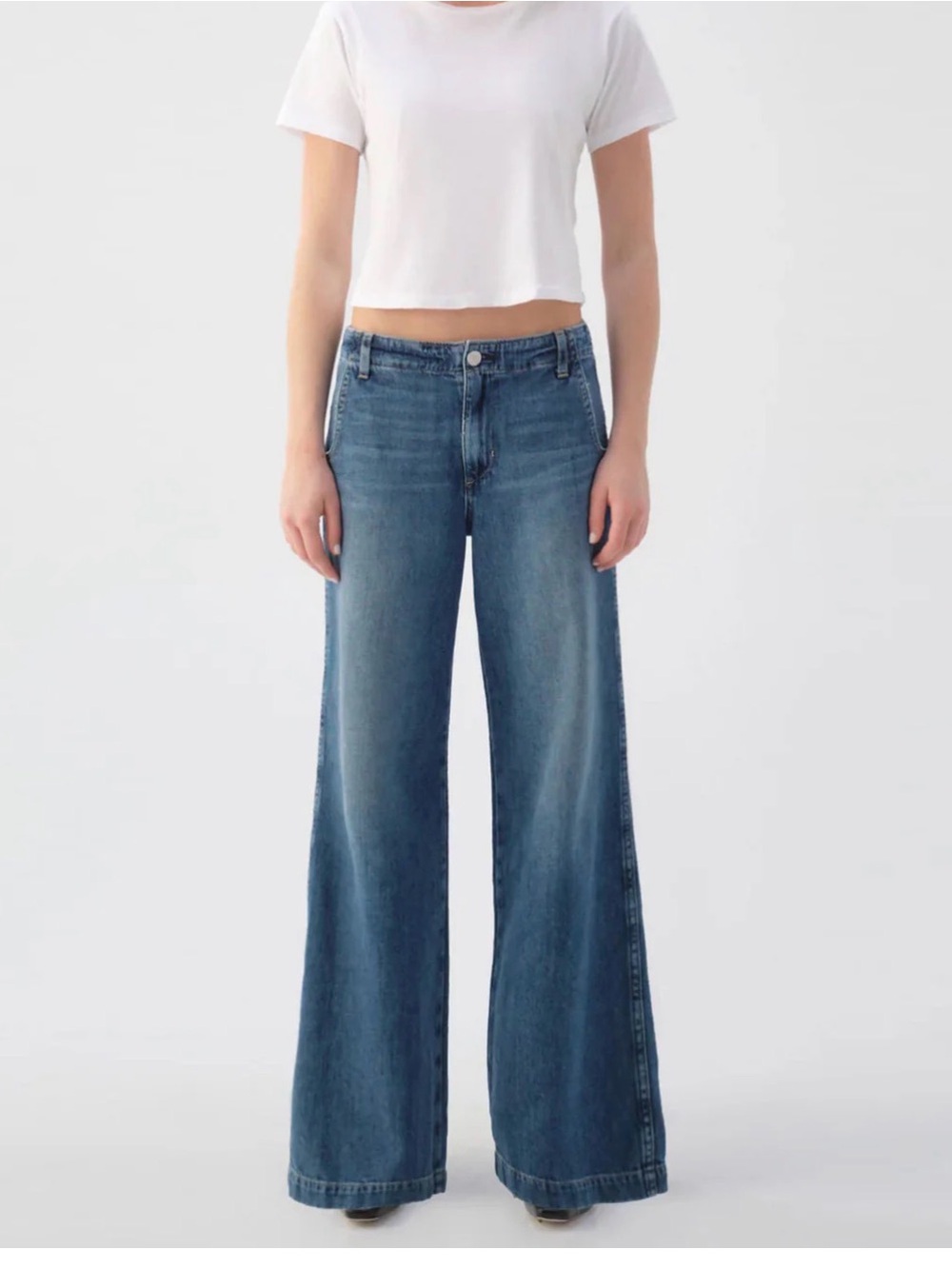 AMO Edith Wide Leg Jean